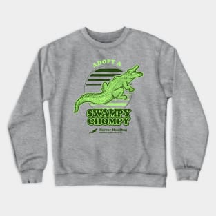 Adopt A Swampy Chompy Crewneck Sweatshirt